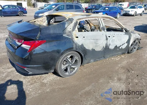 2022 Hyundai Elantra Sel from USA, damaged, VIN 5NPLN4AG5NH059105